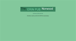 Desktop Screenshot of erinpubnorwood.com